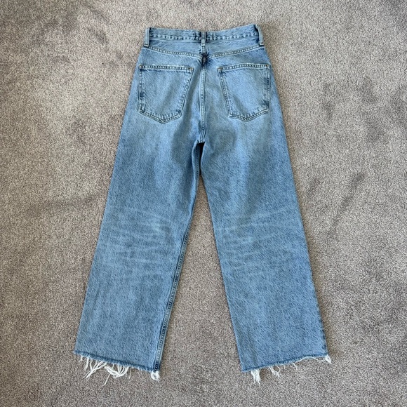 Agolde Ren High Rise Crop Wide-Leg jeans - Picture 2 of 10